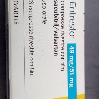 Sacubritil con valsartan (Entresto) 25 usd la caja de 28 tab - 3/3