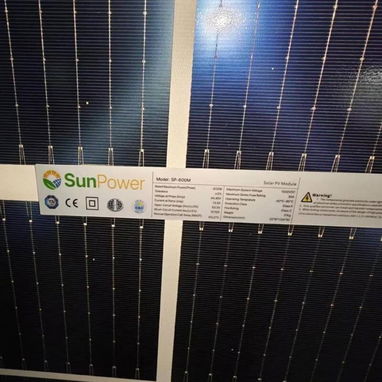 ☀️ PANELES SOLARES SUNPOWER – ALTO RENDIMIENTO ⚡ - 3/4