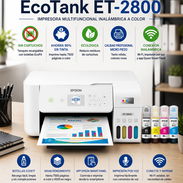 🖨️ EPSON ECOTANK ET-2800 - Impresora Multifuncional Inalámbrica 3 en 1 🖨️ (PCB) - Img 56528271