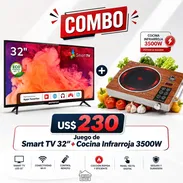 Combo smarttv + fogón infrarrojo 3500w pcfg - Img 56720404