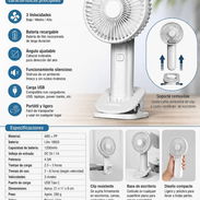 Ventilador Clip-On con Base Multifunción venta habana - Img 56572478