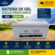 ⚡ Batería de Gel CT Solar - Img 55798012