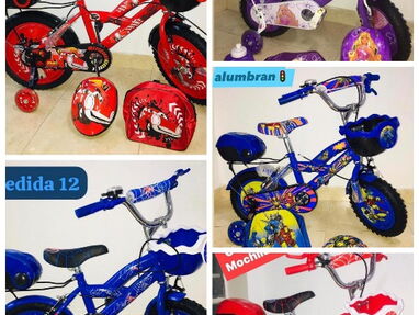 Bicicletas para niños, carriolas y velocipedos, nuevas, transporte incluido - Img 68566188