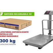 📌Pesa de plataforma digital de 300kg / 📱 5 3799748 - Img 49804307