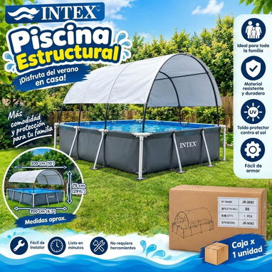 Piscinas estructurales con lona - 4/6
