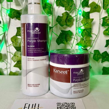 Combo Karsell :Champú de Aceite+Tratamiento +Aceite de Argán🤑 - Img 121216326