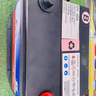 Batería 12V 60Ah Omega (Mexicana) – Buen Estado – Arranque Fuerte - Img 121218239