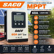 Controlador de Carga Solar MPPT de 60A y 250V-DC - Img 57950034