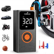 Inflador de neumáticos, compresor de aire portátil, bomba para neumáticos de coche de 150 PSI con manómetro, bomba de ne - Img 58216728