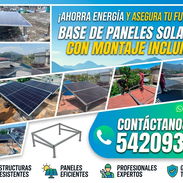 BASES PARA PANELES SOLARES - Img 57446654