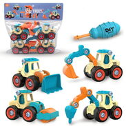 ⭕️ Juguete Niños Juegos Didacticos ✅ Camiones Juguetes Juguete Didactico Juguetes Armar Jugar Niños Juguete Lego - Img 44821327