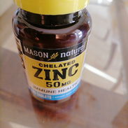 Zinc_ Apoyo Inmunológico, Suplemento Dietético de 50 mg, 100 unidades 15 USD - Img 56104531