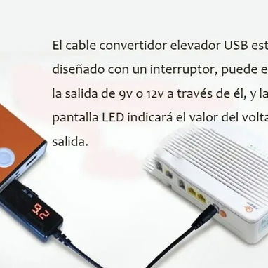 Cable para conectar módem a una Power bank - Img 124319188
