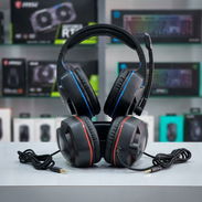 Auricular Gaming Grande Superbass + Mic Rojos y Azules *PRECIO 25 USD* - Img 54572877