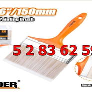 Brocha 6 Pulgadas Ideal para Pintura en Pared, Brocha de Pintura FINDER 150mm Mango Naranja VPT-0045 - Img 54486182