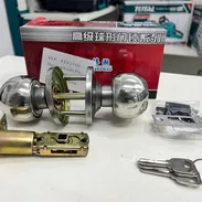 Picaporte de Bola con cerradura Pómulo de puerta - Img 52358466