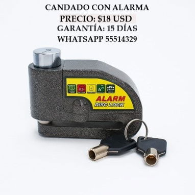 CANDADOS DE CABLE CON LLAVE, CANDADOS CON ALARMA, CANDADOS ANTICORTE, ENTREGA DE FACTURA, VARIEDAD DE ÚTILES DEL HOGAR.. - Img 116775575