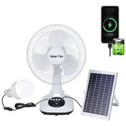 Ventilador recargable de mesa solar fan - Img 55913442