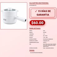Olla Eléctrica Multifuncional Koral YNE-003 Cuba Olla Eléctrica Multifuncional Koral YNE-003 Cocción Vapor VPT-0218 - Img 57975975