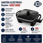 Sartén Eléctrico Marca ( EKO) 4L - Img 56424184