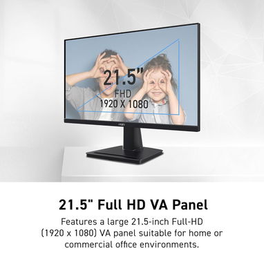 Monitor de computadora msi PRO MP225V, 22 pulgadas, 1920 x 1080 (FHD), 100Hz,new 58215418 - Img 119432951