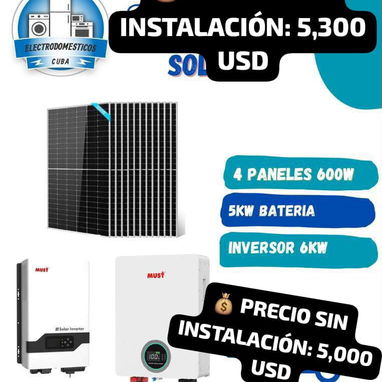 KIT SOLARES A LA VENTA  CON SUS PANELES SOLARES - 3/7