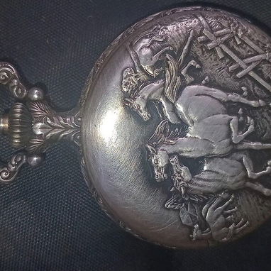 JOYA DE ARTE Y ANTIGUEDAD,RELOJ DE BOLSILLO MEYER,MOVIMIENTO MECANICO FUNCIONA AL CIEN SIN DETALLES,PAGO EN MONEDA RELOJ - Img 121467037