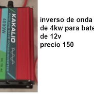Inversor de 4kw de onda pura para bateria de 12 v - Img 58275532