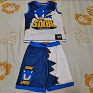 Juego de short y camiseta de Sonic. NUEVO! Talla 5. - Img 55675579