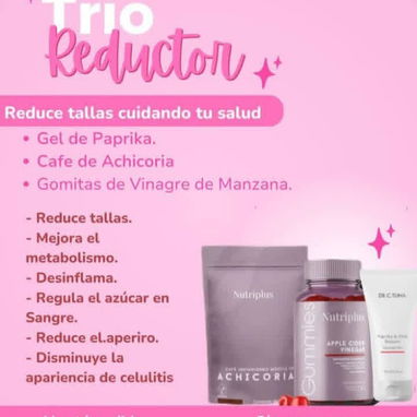 Trío Reductor de Tallas (Café de Achicoria, Gomitas de Vinagre de Manzana y Gel Paprika) - 2/4
