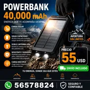 Power Bank Solar 40,000 mAh - Img 55984501