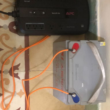Backup APC 750  y baterías 12V 83AH - 3/3