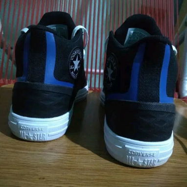Ctas Flux Ultra Mid Negro‑Azul  CONVERSE 👟. - 4/5