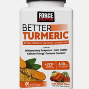 ☎️53544655 🛵 Entrega Disponible ⭐Force Factor Better Turmeric – Gomitas de Cúrcuma Extra Strength (60 Gomitas) ⭐ - Img 56479516