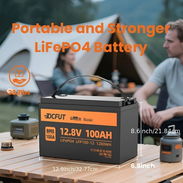 Batería Lifepo4 para motor de curricán de 12V 100Ah (Grupo 31), batería de litio de 12 voltios con protección para bajas - Img 57481806