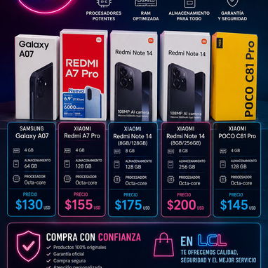 Samsung Galaxy A07 y más ofertas con garantía - Img 125083401