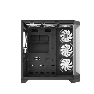 💻 Iceberg Crystal Edge – Chasis Gaming ATX. Vista panorámica 3 lados, cristal templado + 7 Ventiladores ARGB 💻🌐 216.8 - 8/8