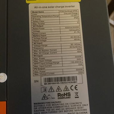 Inversor híbrido de 5000w - 2/2