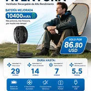 Ventilador recargable. Varias posiciones - Img 56988697