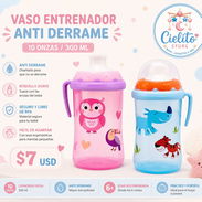 🥤Vaso entrenador aniderrame para bebe🥤 - Img 56884561