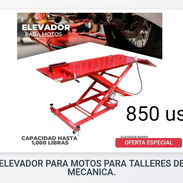 Elevador para motos ideal para talleres de mecánica - Img 53413298