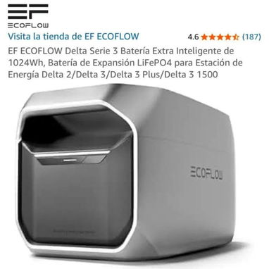 Ecoflow delta 3 + Batería Extra - Img 123189521