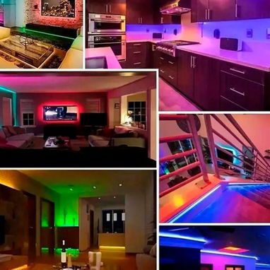 📺​ TIRA LED RGB PARA TEVISORES 📺​ COLORES PARA SUS TV 📺​ 3M 📺​ 60 LEDS 📺​ 5.887.23.60 - Img 103583956