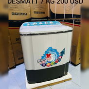 LAVADORA SEMIAUTOMÁTICA DESMATT 7 KG 200 USD - Img 55292614