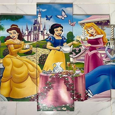 Cuadros decorativos  (Impresos en lienzo y montados en marcos de madera) Medidas: 50x85cm - 2/6