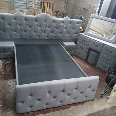 Wa.me/+53416250 Buenas ofertas d juegos d cuarto y camas tapizadas  para su ofar solo tienes q llamar o escribir al wats - 2/10