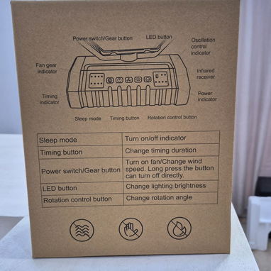 VENTILADOR RECARGABLE F6 - Img 122338141
