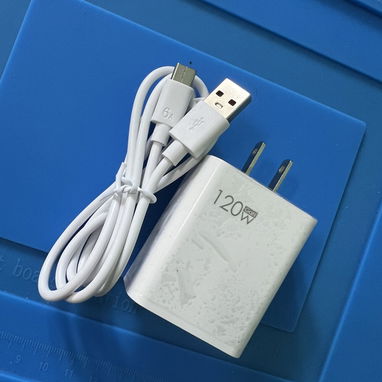 Cargador 120 watts para móviles de gama alta (Cable y Caja) - Img 109649890