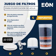 💧 REPUESTOS PARA FILTRO DE AGUA DE CARBÓN ACTIVADO 💲 20 USD - Img 52157353