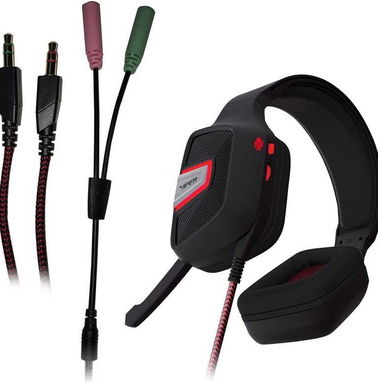 🎁 Auriculares Headset Patriot Viper V330 ✅340g, 3,5mm, Estéreo, Micrófono plegable, ergonómico, 2,2m, 20Hz–20kHz, 95db - Img 82766454